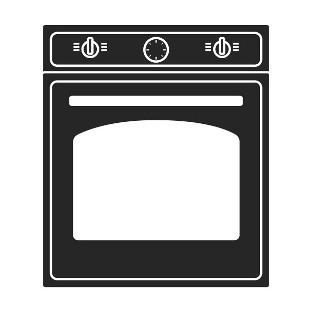 烤箱黑色图标炉图片下载