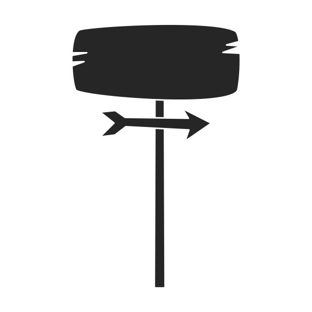 木柱黑色图标图片下载