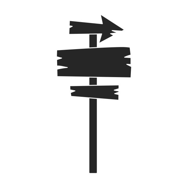 木柱黑色图标图片下载