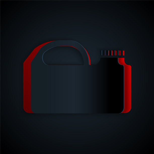 纸切塑料筒用于电机机油图片下载