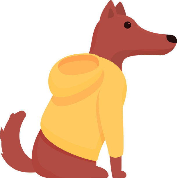 胡迪狗衣服图标卡通风格图片下载