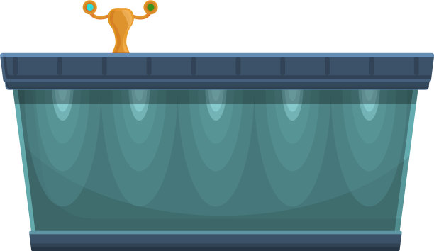 玻璃吧台图标卡通风格图片下载