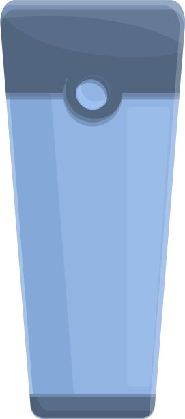 热水瓶杯图标卡通风格图片下载