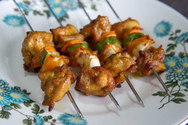 鸡肉串图片下载