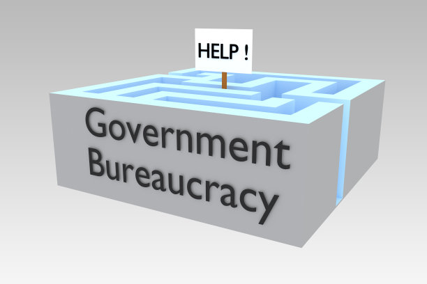 政府官僚主义概念图片下载