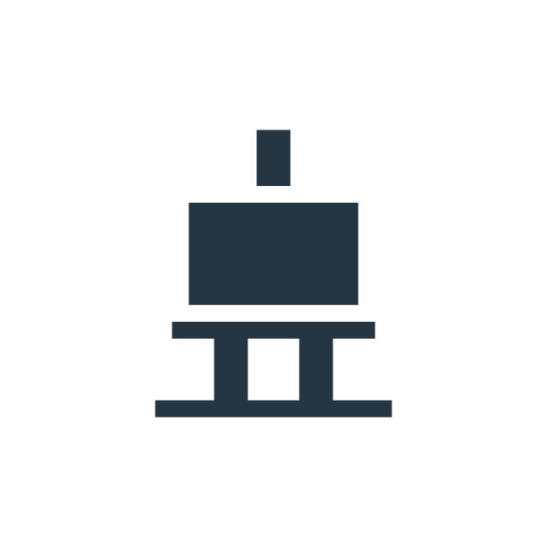 画架图标。象形画架图标用于网站设计和移动，应用程序开发，打印。画架图标从充满大学收集孤立的白色背景。图片下载