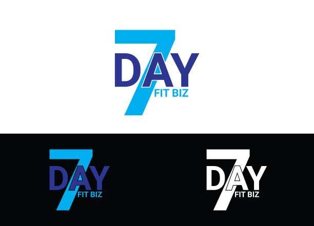 7天适合商业标志或图标设计形象图片下载