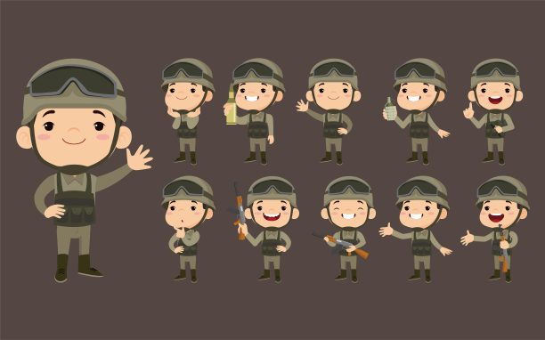 可爱的人——商人图片下载