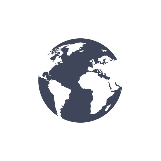 地理学校地球地球网络图标上的白色图片下载