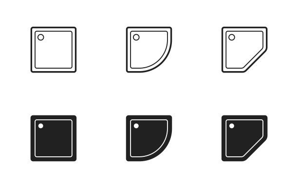 淋浴托盘图标图片下载