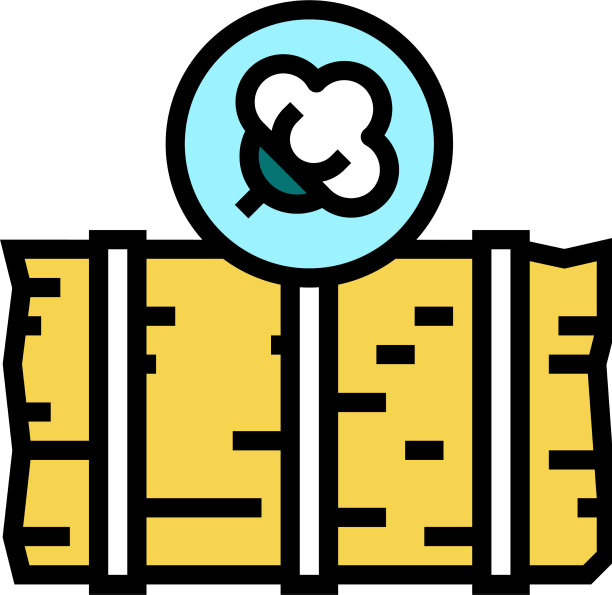 羊毛堆叠纺织品颜色图标图片下载