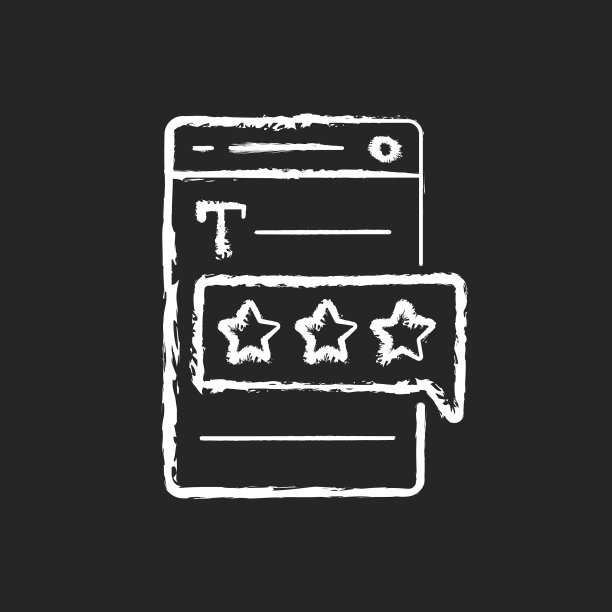 认可的客户粉笔白色图标上的黑色图片下载