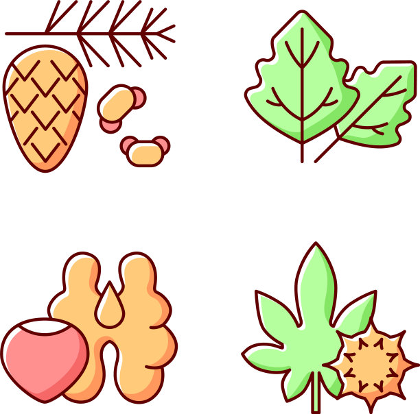 造成过敏反应的RGB颜色图标设置图片下载