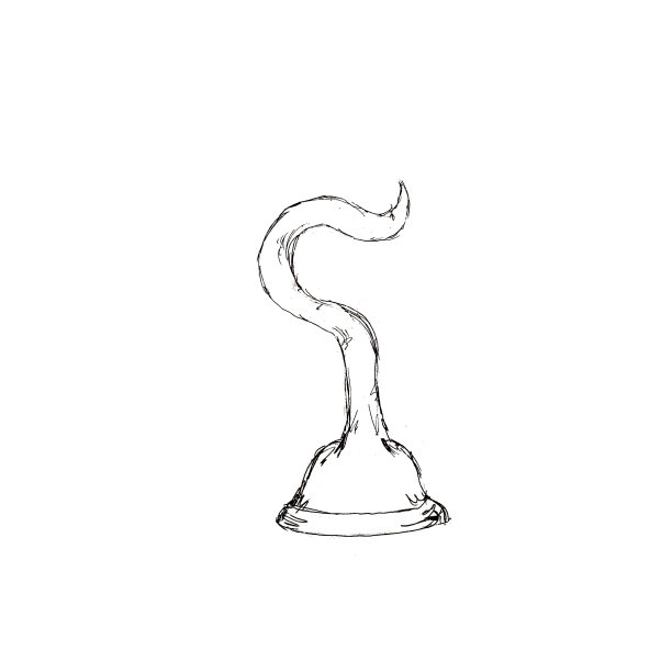 水彩海盗冒险黑色草图图标元素孤立的白色背景图片下载