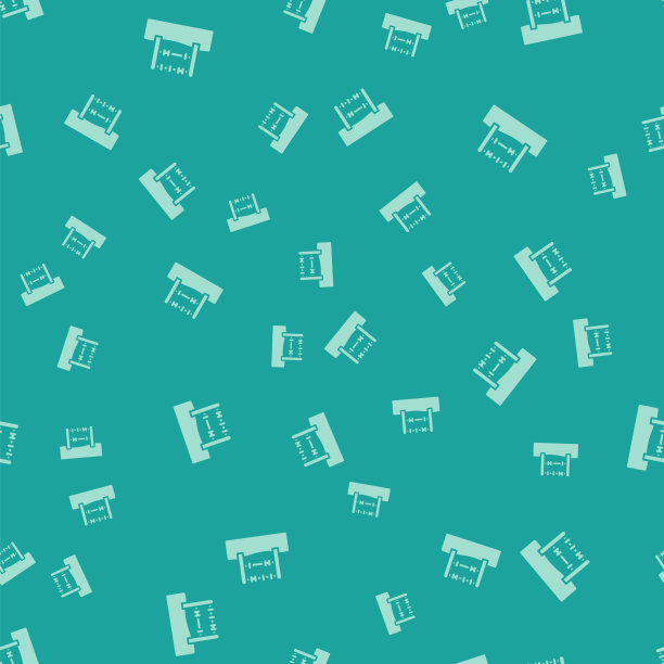 绿色算盘图标隔离无缝图案上图片下载