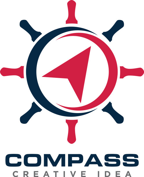 指南针标志设计图片下载