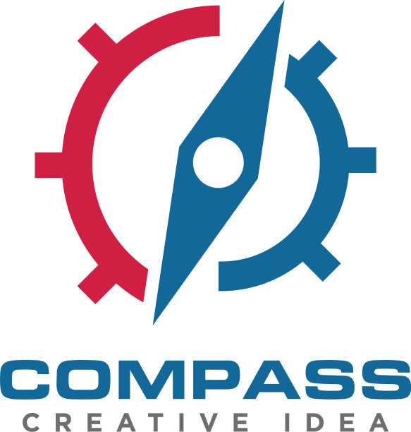 指南针标志设计图片下载