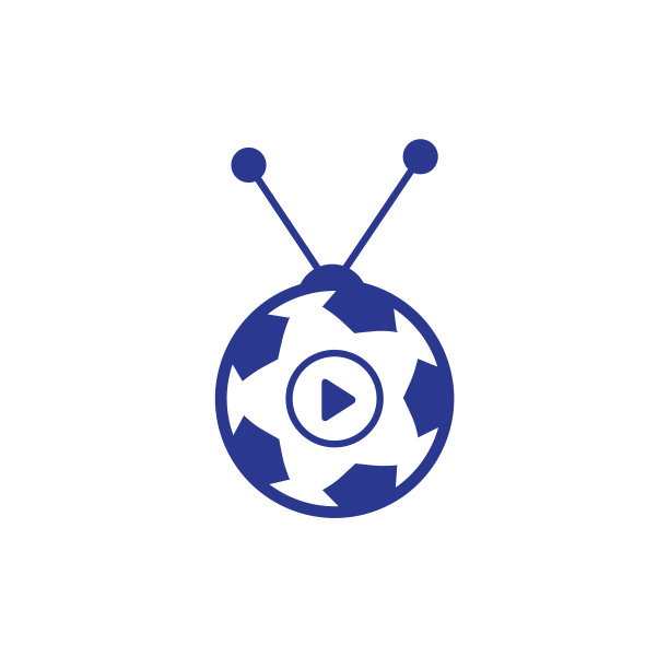 足球电视标志设计模板图片下载