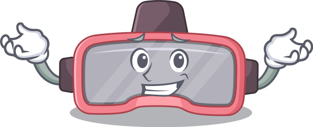 一个甜蜜的图片咧嘴笑vr眼镜漫画图片下载