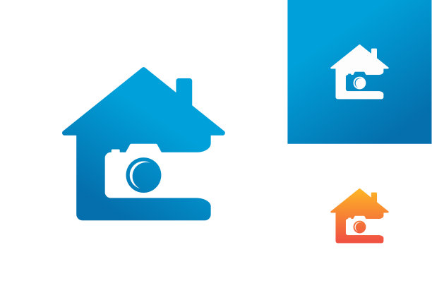 家用相机标志模板设计矢量，徽章，设计概念，创意符号，图标图片下载