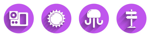 设置摄像太阳水母和道路交通图片下载