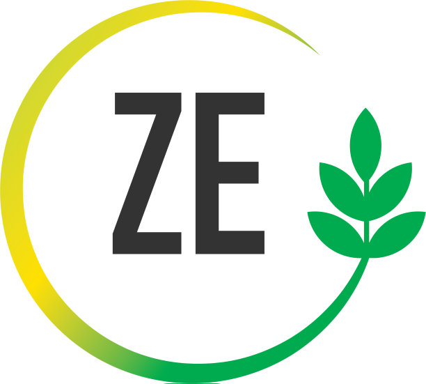 首字母泽圆叶创意标志图片下载