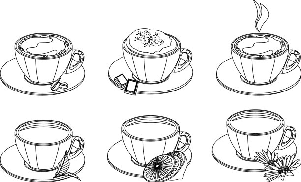 黑白套茶具都可以用图片下载