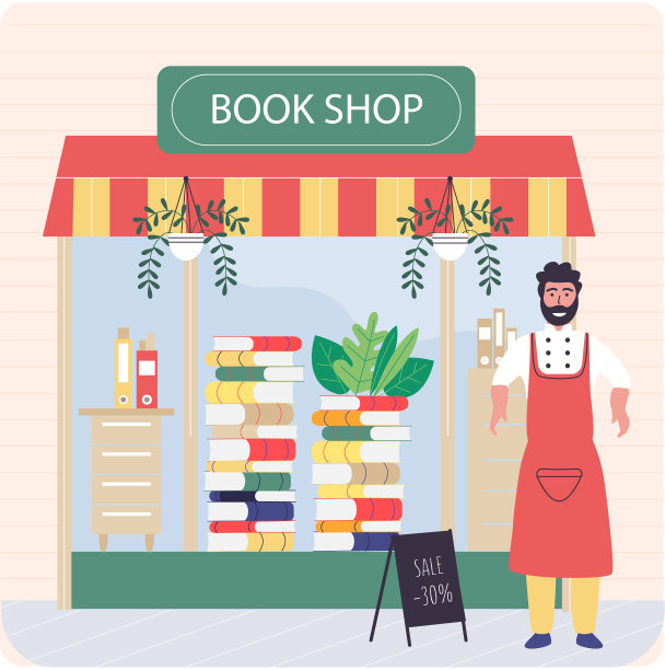 书店外以男职工的图片下载