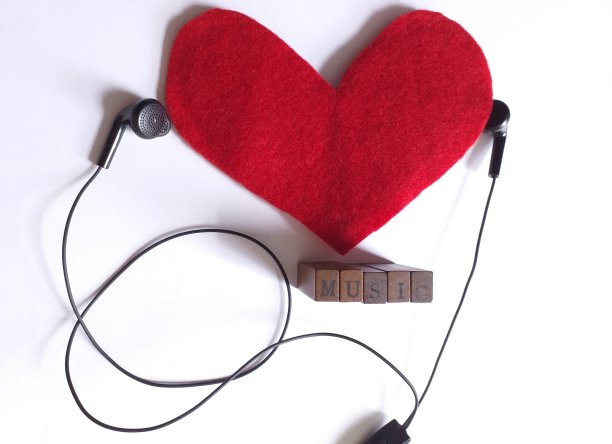 我爱音乐的概念图片下载