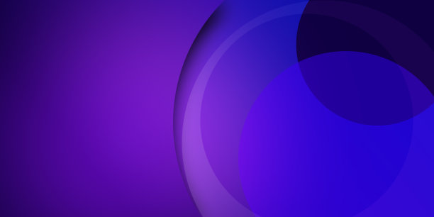 抽象重叠的线和圆形几何背景与梯度颜色图片下载