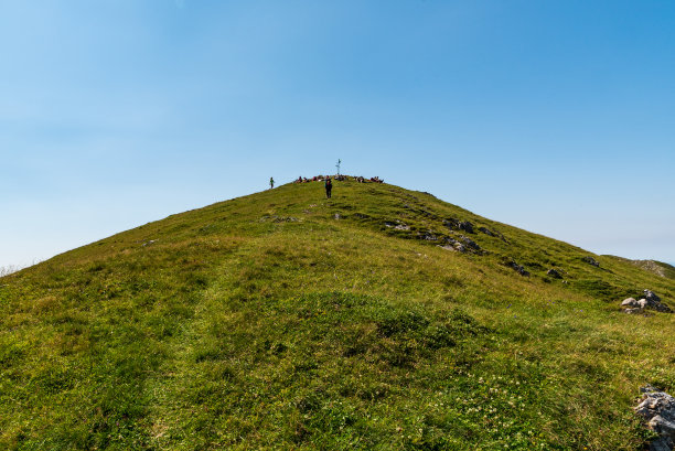 奥斯莱——罗马尼亚瓦尔坎山的最高峰图片下载