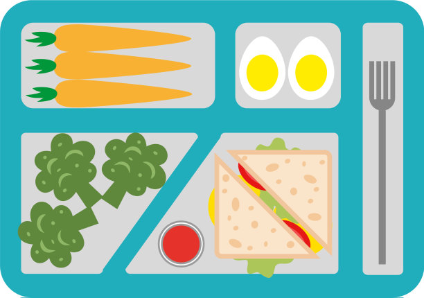 给孩子们的学校午餐盒图片下载