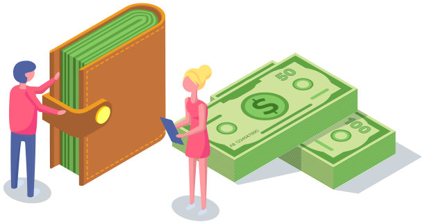 返现概念的网页着陆页图片下载