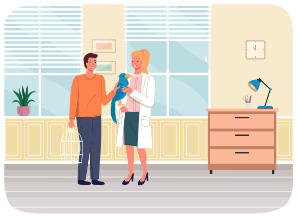 兽医护理治疗野生鸟类图片下载