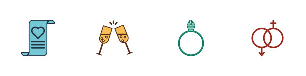 把信封装上情人节心形玻璃图片下载