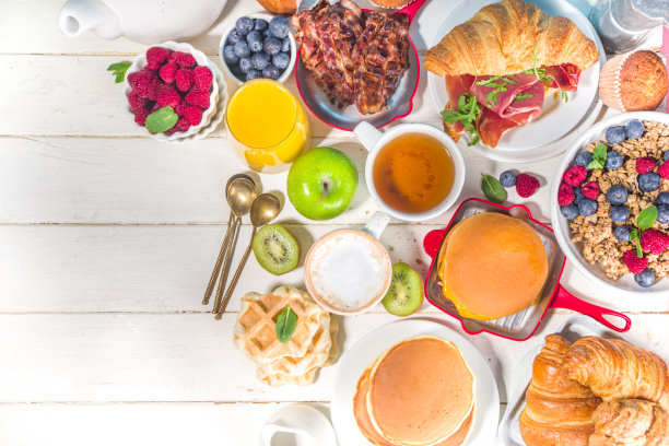 各式早餐套装图片下载