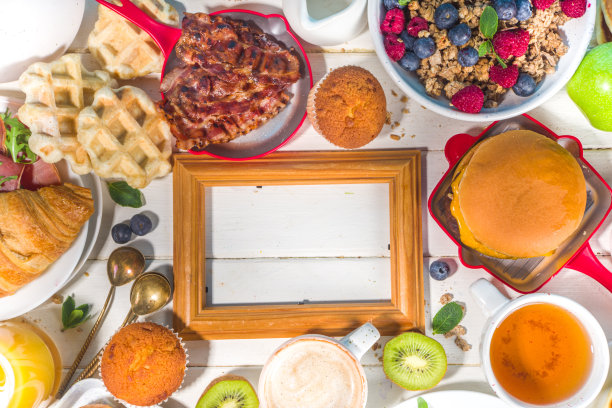 各式早餐套装图片下载