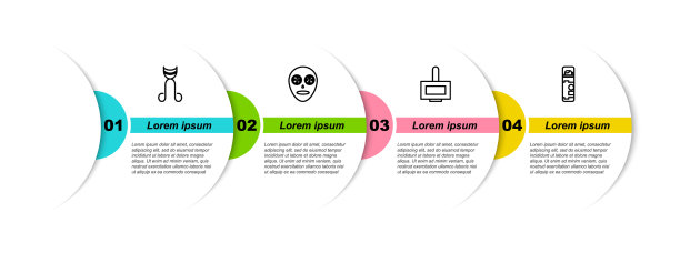 设眼线睫毛夹面部化妆面膜图片下载