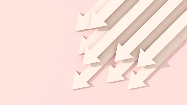 彩色背景中的箭头图片下载