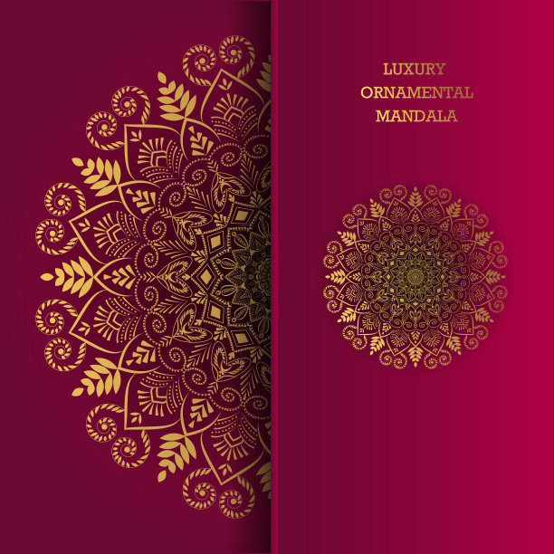 豪华阿拉伯装饰曼达图片下载