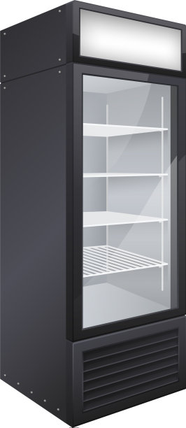 商店冰箱柜组成图片下载