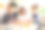 一个年轻妇女和一个小男孩和一个小女孩在厨房里一起玩玩具图片下载
