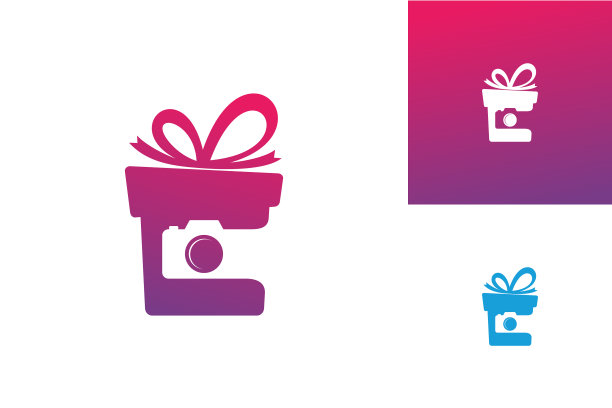 相机礼品标志模板设计矢量，徽章，设计概念，创意符号，图标图片下载