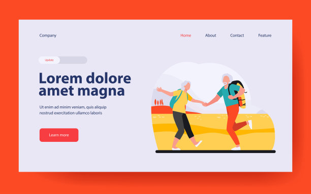 老年人拿着袋子一起在草地上跳舞图片下载