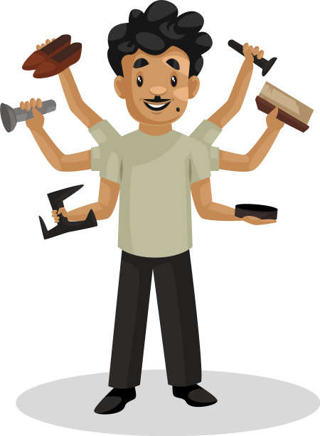 补鞋匠卡通人物图片下载