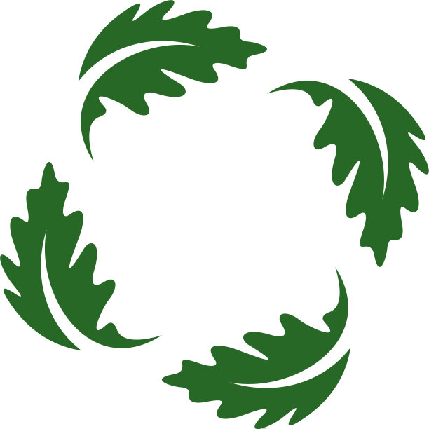 橡树叶标志设计创意橡树标志图片下载