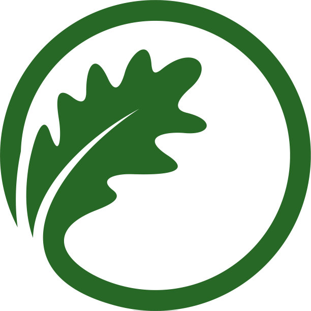 橡树叶标志设计创意橡树标志图片下载