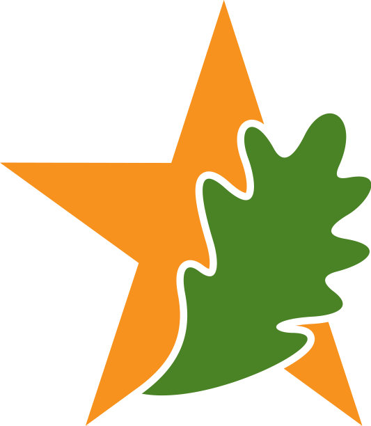 星橡树叶标志设计创意橡树标志图片下载