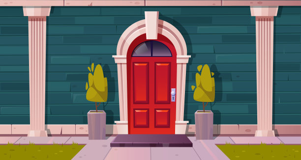 豪华别墅外立面住宅建筑外图片下载