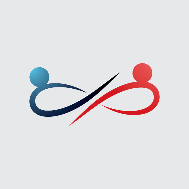 无限人社区网络和社交图标图片下载